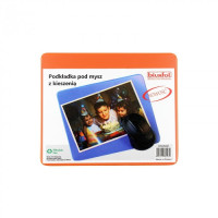 Podkładka pod mysz z kieszenią Orange Biurfo